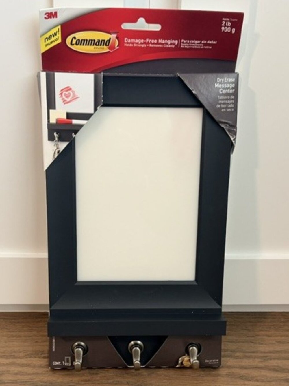 Command Dry Erase Message Center